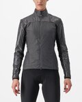 CASTELLI Jachetă rezistentă la vânt de ciclism - UNLIMITED W PUFFY 2 - gri