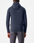 CASTELLI Hanorac - MILANO 2 FULL ZIP FLEECE - albastru