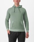 CASTELLI Hanorac - LOGO HOODIE - verde deschis