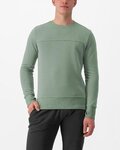 CASTELLI trage pe dreapta - LOGO SWEATSHIRT - verde deschis