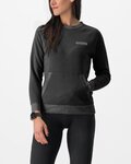 CASTELLI Hanorac - LOGO W SWEATSHIRT - negru