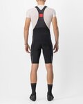 CASTELLI Pantaloni scurți de ciclism cu bretele - UNLIMITED THERMAL - negru