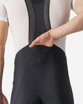 CASTELLI Pantaloni scurți de ciclism cu bretele - ESPRESSO - negru