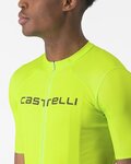 CASTELLI Tricou de ciclism cu mânecă scurtă - PROLOGO LITE - galben