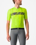 CASTELLI Tricou de ciclism cu mânecă scurtă - UNLIMITED ENDURANCE - galben