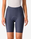 CASTELLI Pantaloni scurți de ciclism fără bretele - ESPRESSO W - albastru