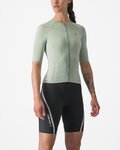 CASTELLI Tricou de ciclism cu mânecă scurtă - VELOCISSIMA 2 - verde deschis