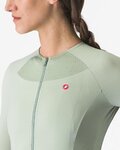 CASTELLI Tricou de ciclism cu mânecă scurtă - VELOCISSIMA 2 - verde deschis