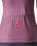 CASTELLI Tricou de ciclism cu mânecă scurtă - SALITA - bordo