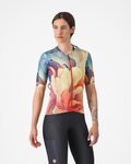 CASTELLI Tricou de ciclism cu mânecă scurtă - UNLIMITED PRO W - multicolor