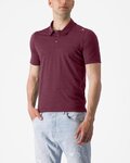 CASTELLI maiou Polo - MERINO POLO - bordo