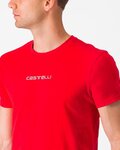 CASTELLI Tricou de ciclism cu mânecă scurtă - CLASSICO - roșu