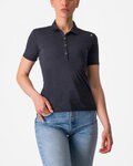 CASTELLI maiou Polo - MERINO W POLO - negru