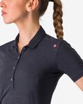 CASTELLI maiou Polo - MERINO W POLO - negru