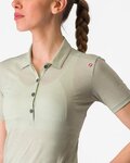 CASTELLI maiou Polo - MERINO W POLO - verde