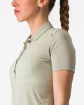 CASTELLI maiou Polo - MERINO W POLO - verde