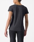 CASTELLI Tricou de ciclism cu mânecă scurtă - CLASSICO W TEE - negru