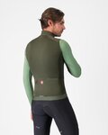 CASTELLI Vestă de ciclism - ESPRESSO - verde