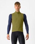 CASTELLI Vestă de ciclism - ESPRESSO VEST - verde