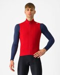CASTELLI Vestă de ciclism - ESPRESSO VEST - roșu