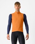 CASTELLI Vestă de ciclism - ESPRESSO VEST - portocaliu