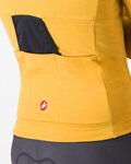 CASTELLI Tricou de cilism pentru iarnă cu mânecă lungă - UNLIMITED TRAIL 2 - auriu