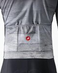 CASTELLI Tricou de cilism pentru iarnă cu mânecă lungă - UNLIMITED THERMAL - gri