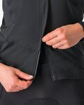 CASTELLI Jachetă termoizolantă de ciclism - PERFETTO AIR W - negru