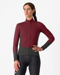 CASTELLI Jachetă termoizolantă de ciclism - PERFETTO AIR W - bordo
