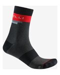 CASTELLI Șosete clasice de ciclism - VELOCISSIMA 2 THERMAL - gri