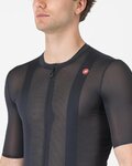 CASTELLI Tricou de ciclism cu mânecă scurtă - A/C - negru