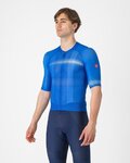 CASTELLI Tricou de ciclism cu mânecă scurtă - CLIMBER´S A/C - albastru