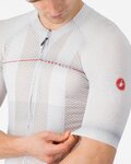 CASTELLI Tricou de ciclism cu mânecă scurtă - CLIMBER´S A/C - argintiu/gri