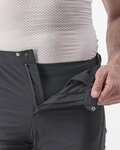 CASTELLI Pantaloni scurți de ciclism fără bretele - UNLIMITED ADVENTURE BAGGY - negru