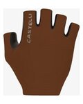 CASTELLI Mănuși de ciclism fără degete - ESPRESSO - maro