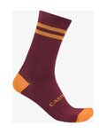 CASTELLI Șosete clasice de ciclism - ORIGINALE 18 - bordo