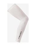 CASTELLI Încălzitoare de picioare pentru ciclism - UPF50+ LEG 2 - alb