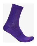 CASTELLI Șosete clasice de ciclism - ESPRESSO 2 W - mov