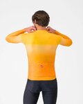CASTELLI Tricou de ciclism cu mânecă lungă de vară - UPF LONG - portocaliu