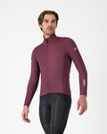 CASTELLI Jachetă termoizolantă de ciclism - ALPHA 150 - bordo