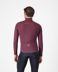 CASTELLI Jachetă termoizolantă de ciclism - ALPHA 150 - bordo