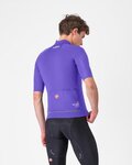 CASTELLI Jachetă rezistentă la vânt de ciclism - DO.DI.CI. SHORT SLEEVE - mov
