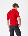 CASTELLI Jachetă rezistentă la vânt de ciclism - DO.DI.CI. SHORT SLEEVE - roșu