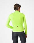 CASTELLI Tricou de cilism pentru iarnă cu mânecă lungă - PURO 4 - verde deschis