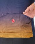 CASTELLI Tricou de cilism pentru iarnă cu mânecă lungă - APICE - albastru