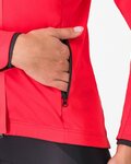 CASTELLI Jachetă termoizolantă de ciclism - ALPHA 150 W - roșu