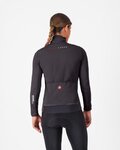 CASTELLI Jachetă termoizolantă de ciclism - ALPHA 150 W - negru