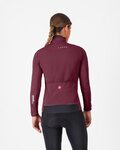CASTELLI Jachetă termoizolantă de ciclism - ALPHA 150 W - bordo