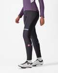 CASTELLI Pantaloni de ciclism lungi cu bretele - POLARE 2 W - negru