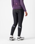 CASTELLI Pantaloni de ciclism lungi cu bretele - POLARE 2 W - negru
